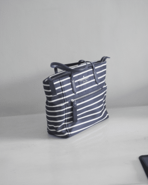 KS Chelsea The Little Better Marina Stripe Tote Parisian Navy Multi