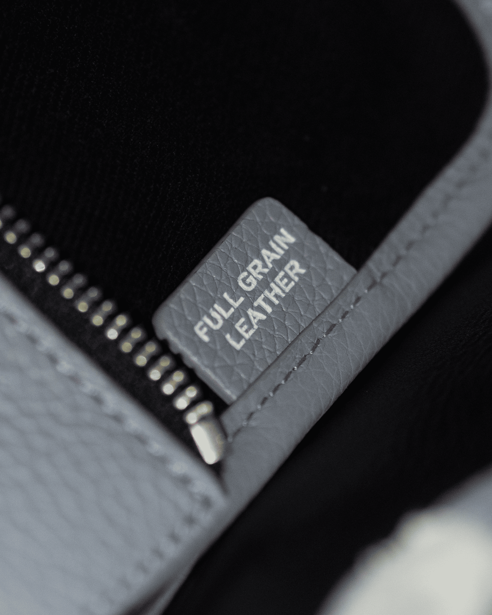 MJ Mini Traveler Tote Bag WolfGrey Leather - Gambar 3