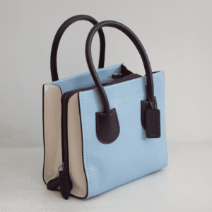 Coach 732 Cashin Carry Tote 22 Colorblock Waterfall