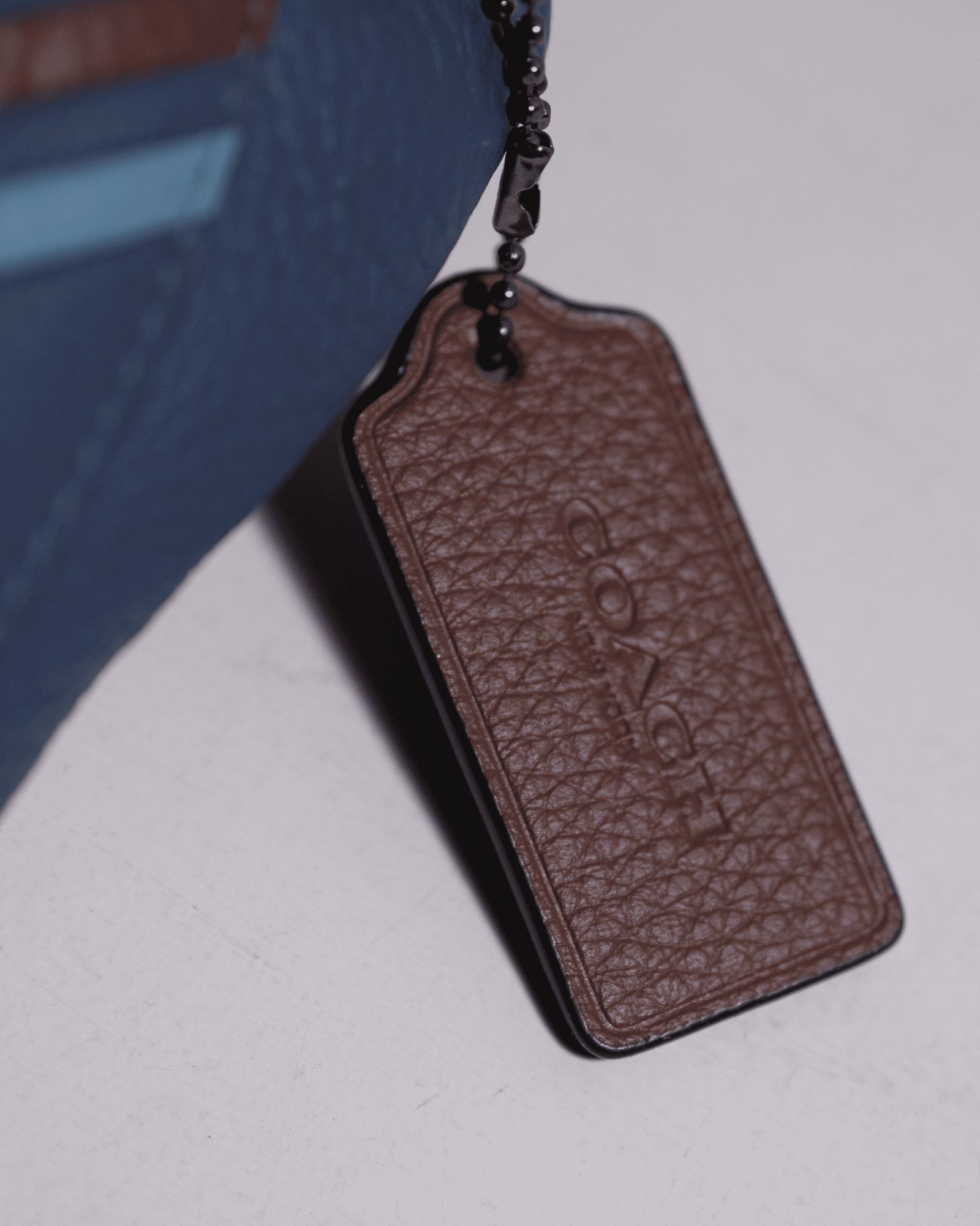 CH000 Stripe Warren Belt Bag Denim Multi - Gambar 3